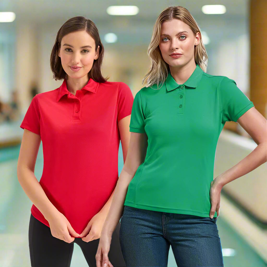 Ladies Casual Polo Shirts The Work Uniform Company