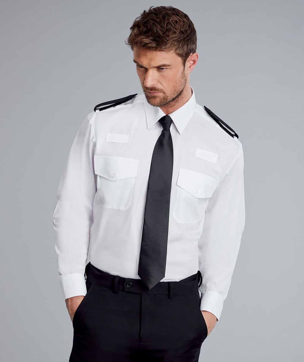 Men's Security Shirts & Pilot Shirts - The Work Uniform Company