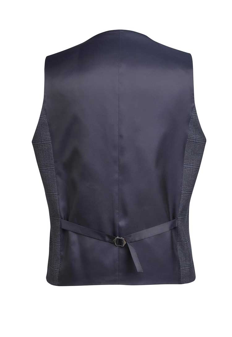Emilio Check Waistcoat - The Work Uniform Company