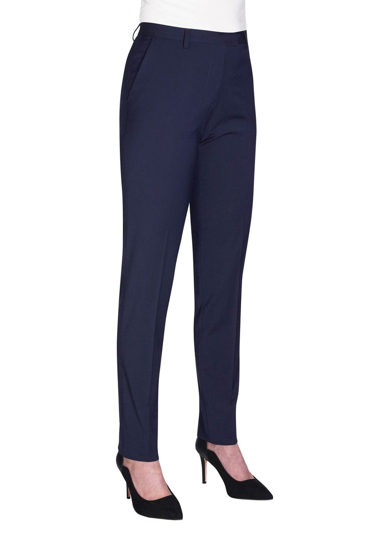 Torino Slim Leg Trousers Mid Blue - The Work Uniform Company