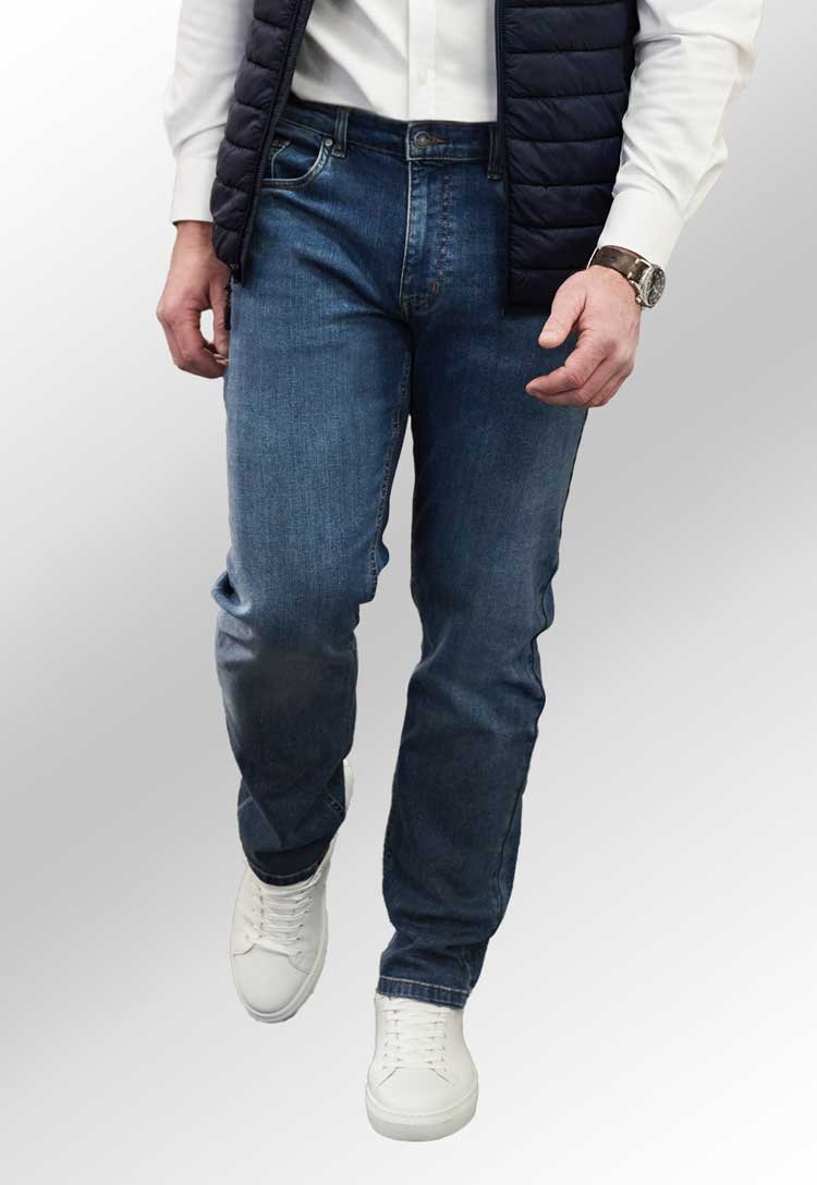 Boulder Vintage Tailored Fit Jeans - The Work Uniform Company