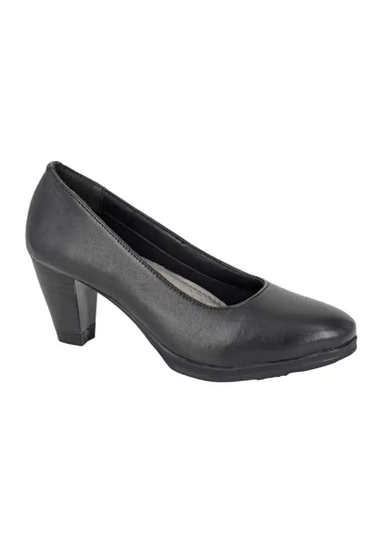 55mm Heel Ladies Court Shoe – The Work Uniform Company