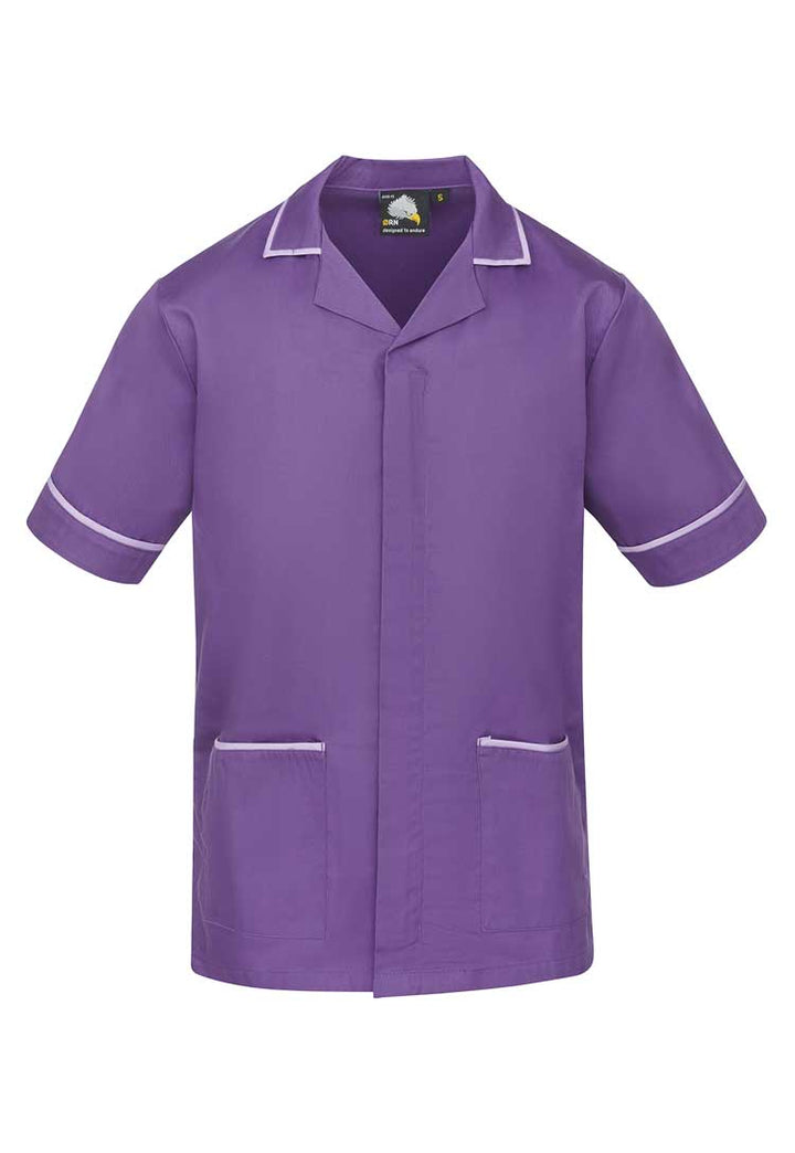 8500 Darwin Male Tunic - The Work Uniform Company purple/lilac