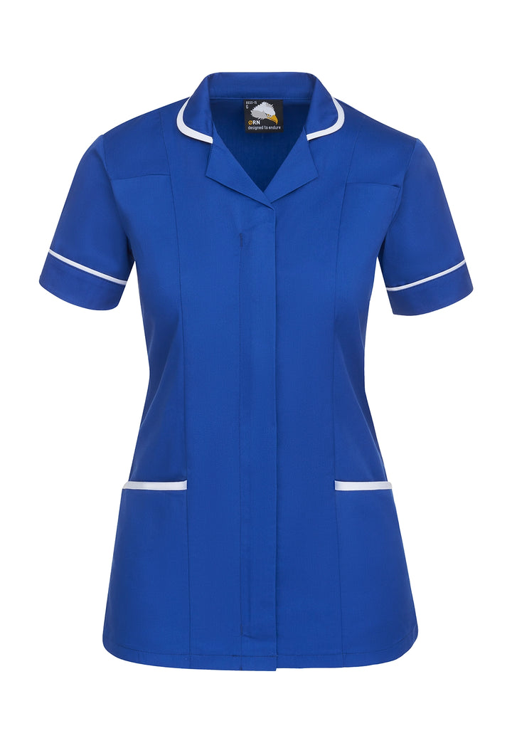 8600 Florence Ladies Tunic (Blue) - The Work Uniform Company