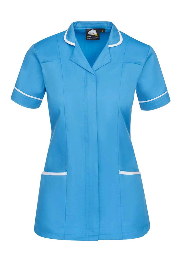 8600 Florence Ladies Tunic (Blue) - The Work Uniform Company