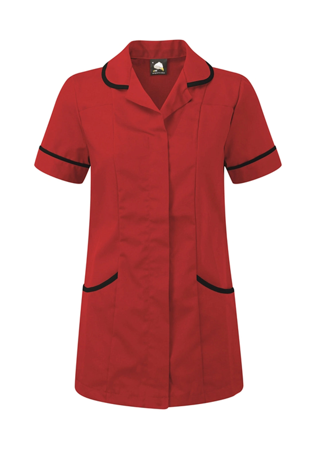 8600 Florence Ladies Tunic (Red) - The Work Uniform Company
