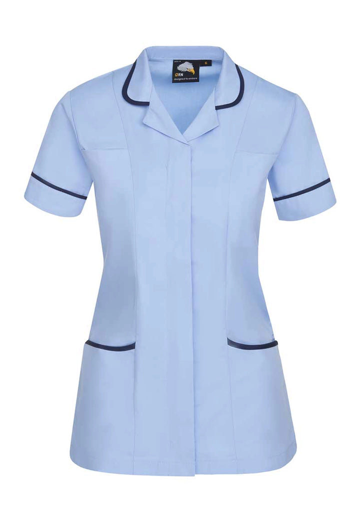 8600 Florence Ladies Tunic (Blue) - The Work Uniform Company