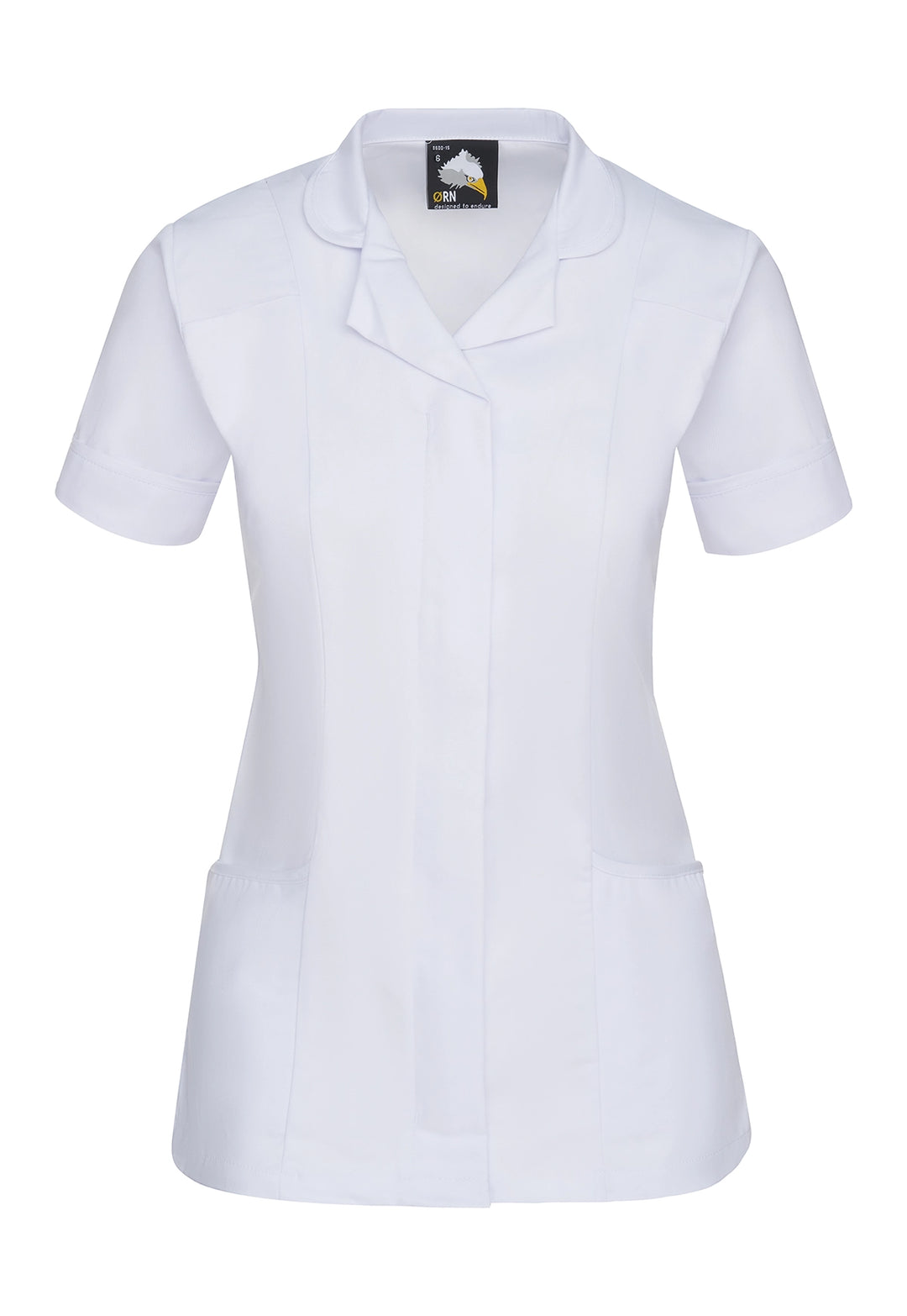 8600 Florence Ladies Tunic (White) - The Work Uniform Company