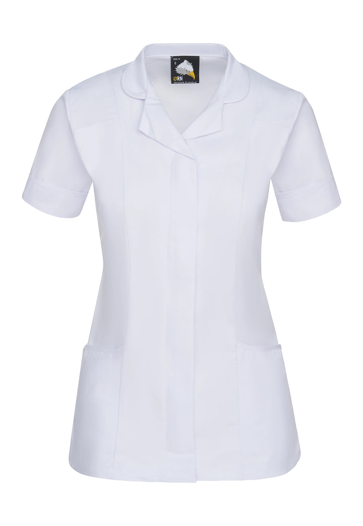 8600 Florence Ladies Tunic (White) - The Work Uniform Company