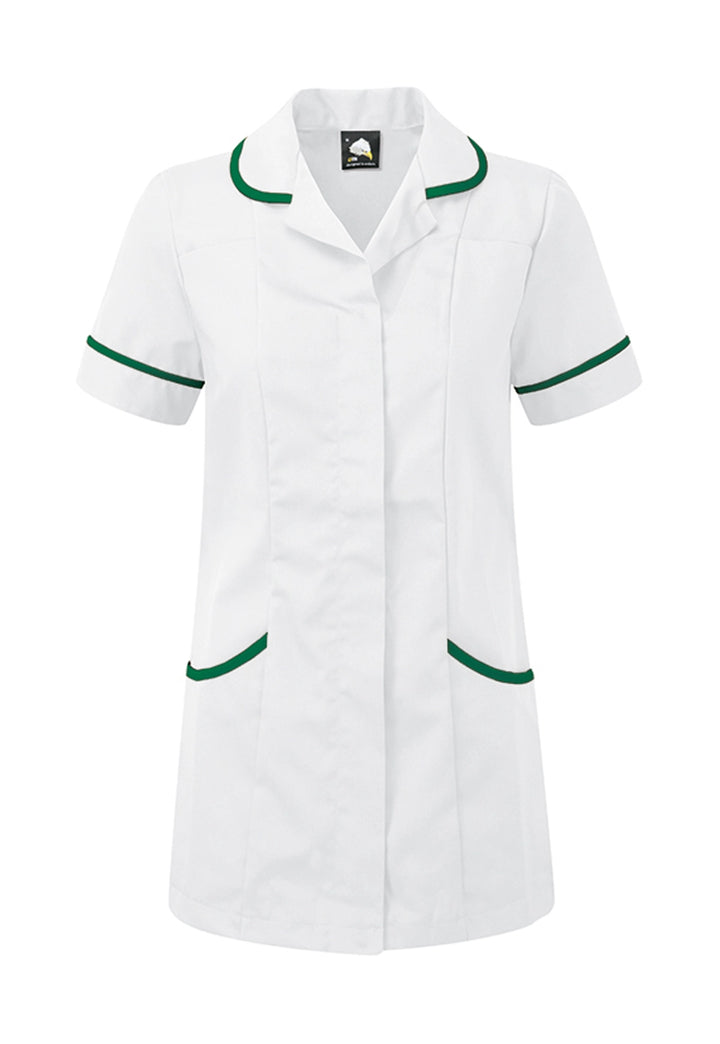 8600 Florence Ladies Tunic (White) - The Work Uniform Company