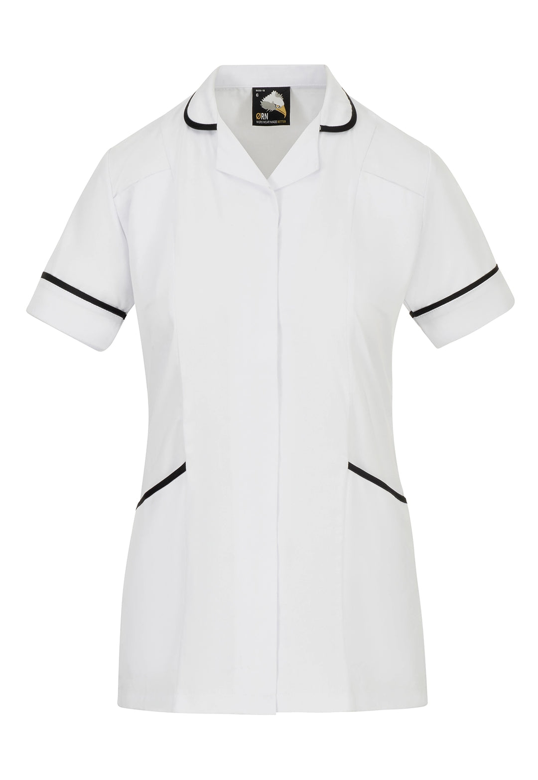 8600 Florence Ladies Tunic (White) - The Work Uniform Company