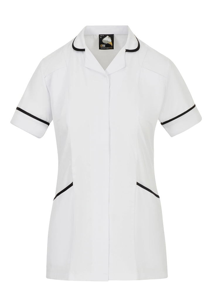 8600 Florence Ladies Tunic (White) - The Work Uniform Company