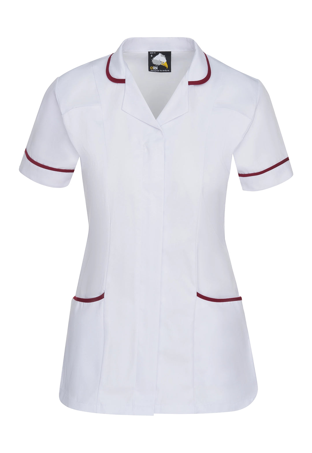 8600 Florence Ladies Tunic (White) - The Work Uniform Company
