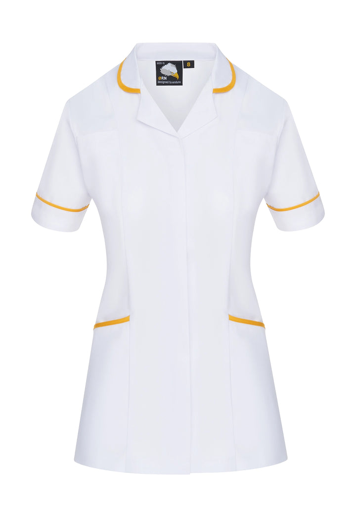 8600 Florence Ladies Tunic (White) - The Work Uniform Company