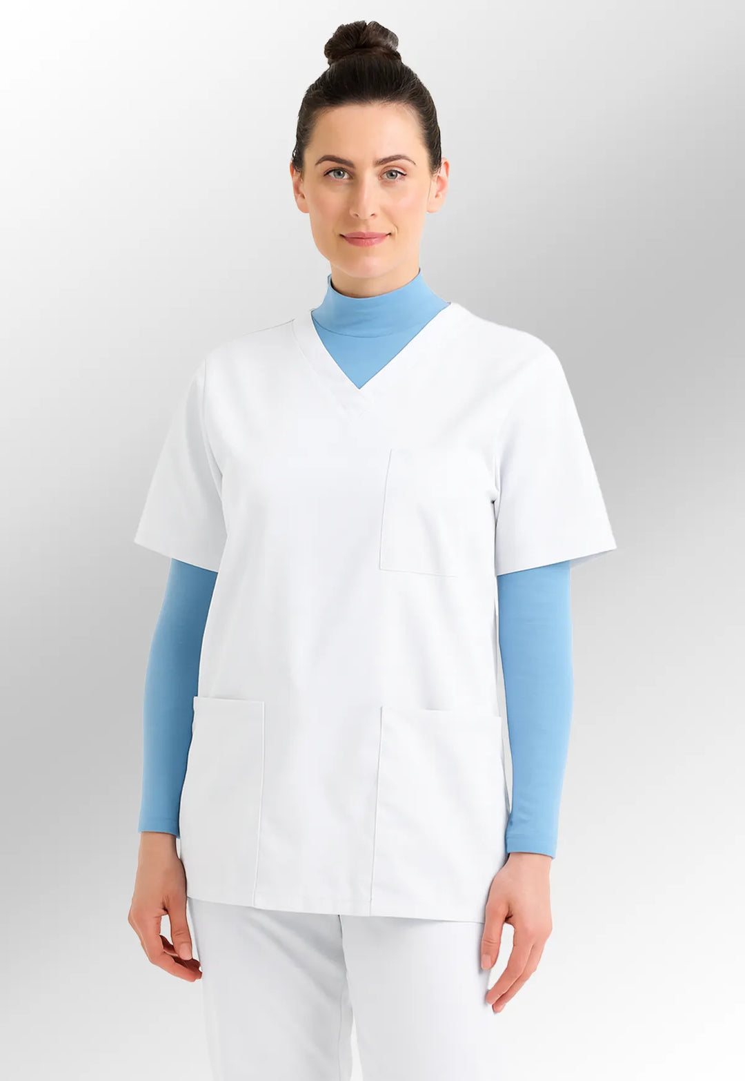 Dentists Scrub Top - The Work Uniform Company