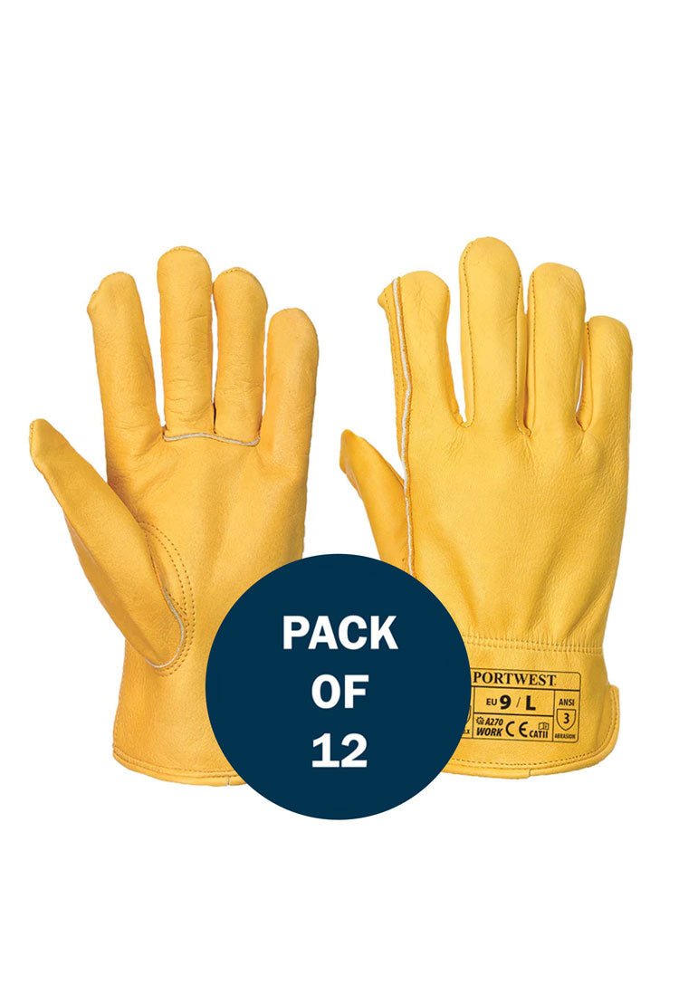 Classic Driver Glove A270 (x12 Pairs) - The Work Uniform Company