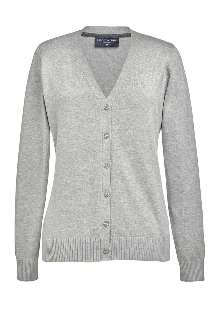 Augusta V - Neck Cardigan - The Work Uniform Company