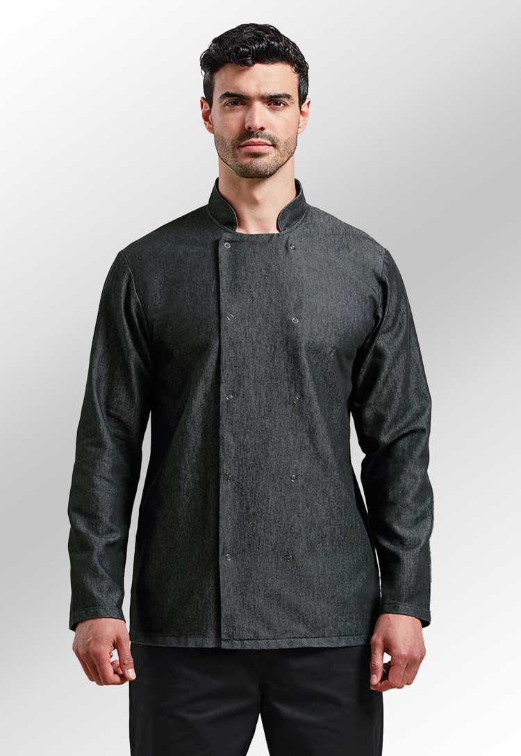 Denim Chef's Jacket PR660 - The Work Uniform Company