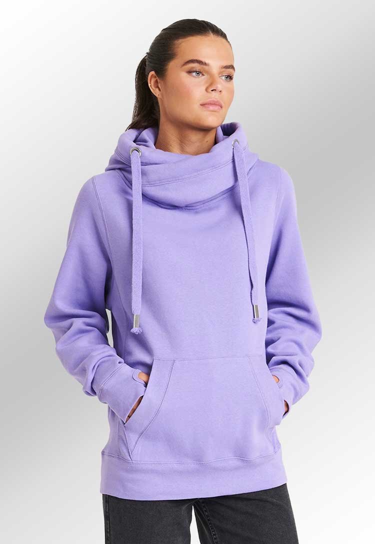 Cross Neck Hoodie JH021 - The Work Uniform Company