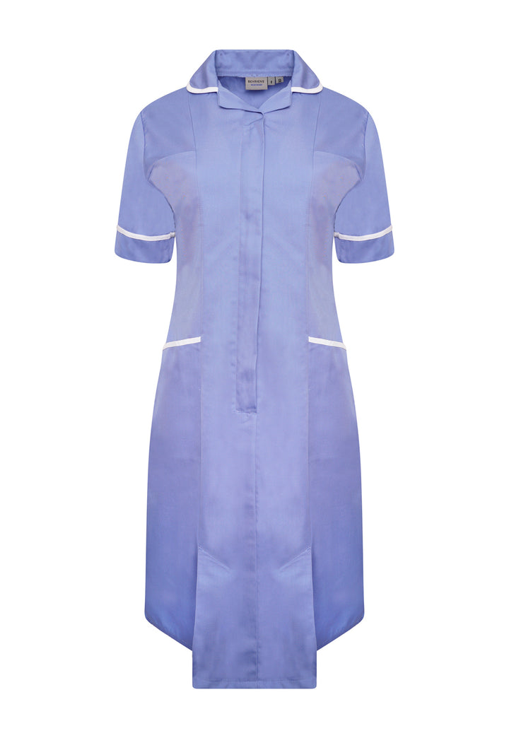 Royal Blue Nurse Dress NCLD - The Work Uniform Company