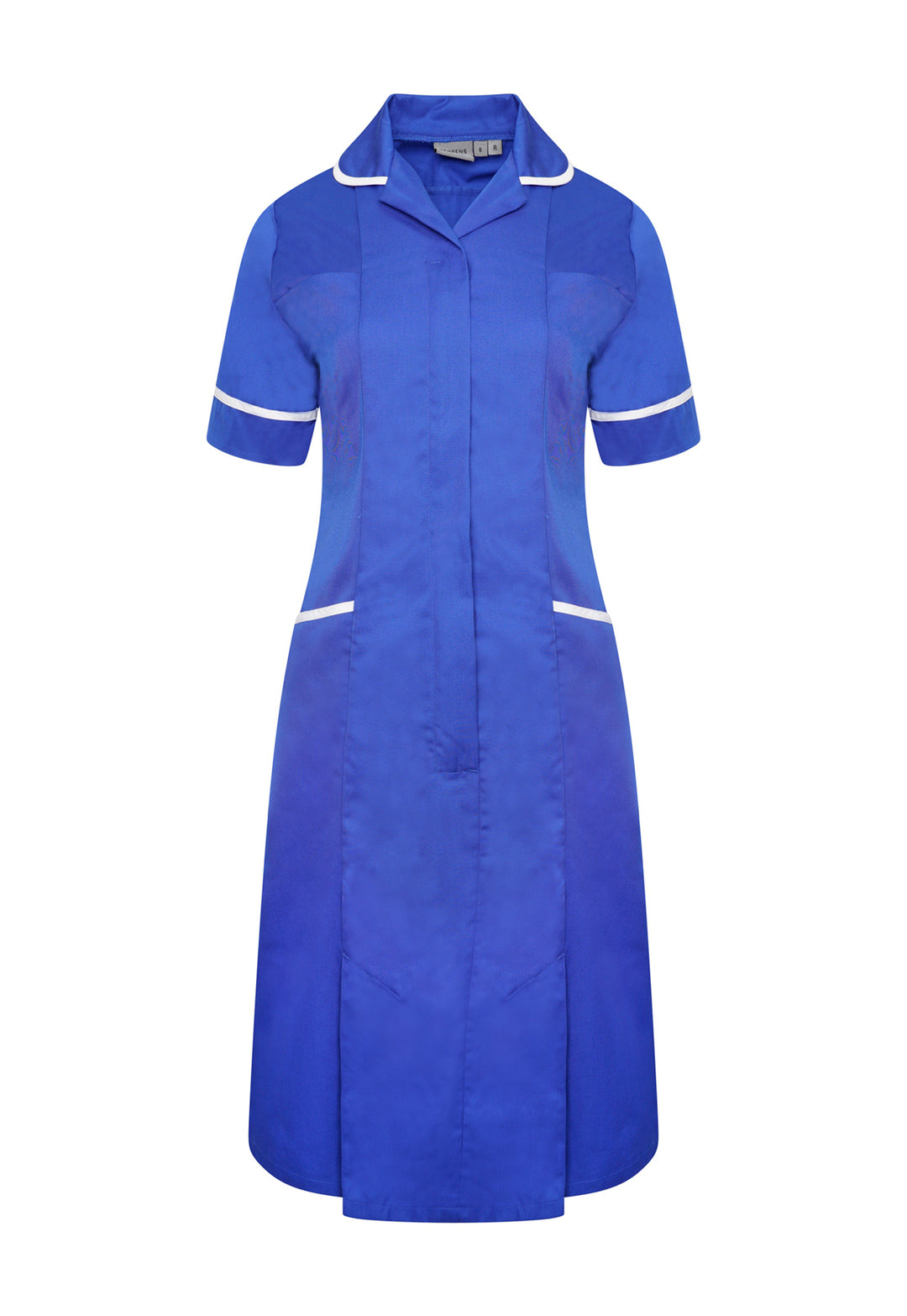 Royal Blue Nurse Dress NCLD - The Work Uniform Company