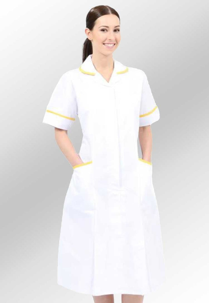 White Nurse Dress NCLD - The Work Uniform Company
