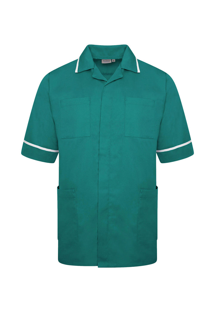 Branded Men's Tunic for Nursery Staff (Pack of 8) - The Work Uniform Company