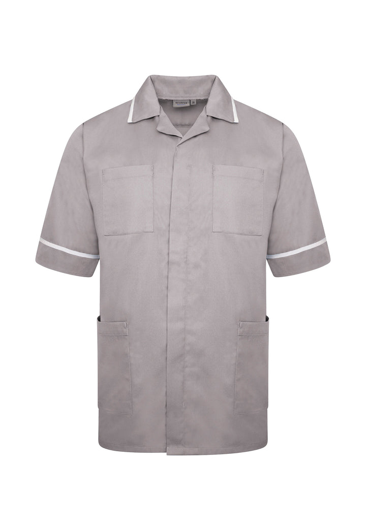 Branded Men's Tunic for Nursery Staff (Pack of 8) - The Work Uniform Company