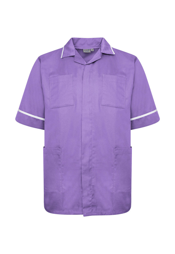 Branded Men's Tunic for Nursery Staff (Pack of 8) - The Work Uniform Company