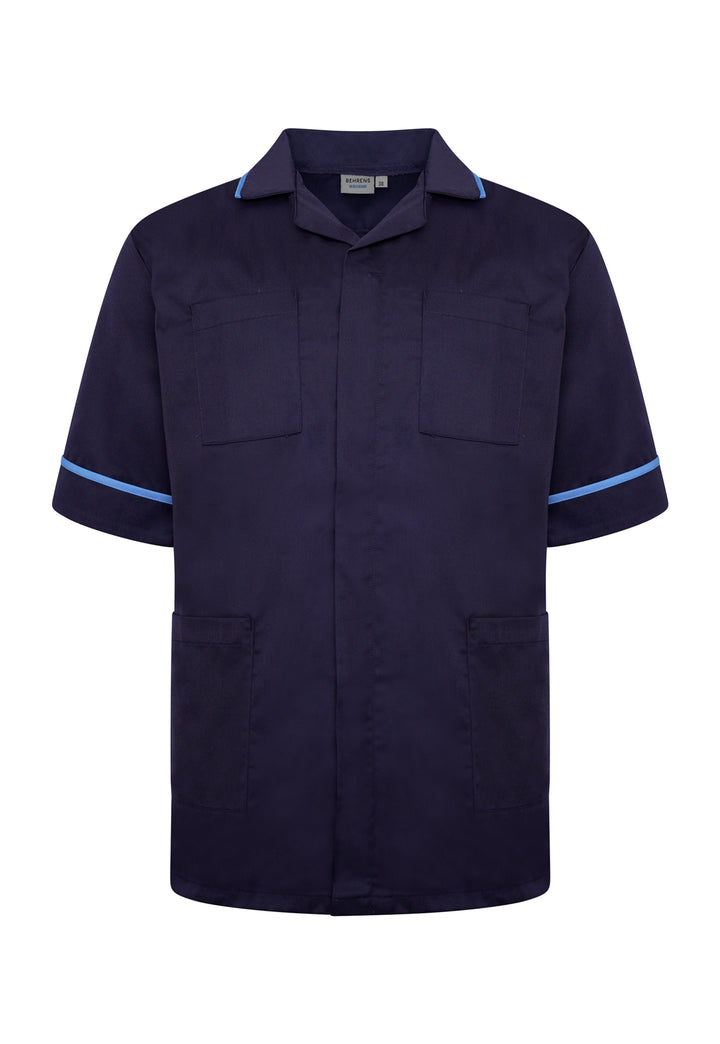 Branded Men's Tunic for Nursery Staff (Pack of 8) - The Work Uniform Company