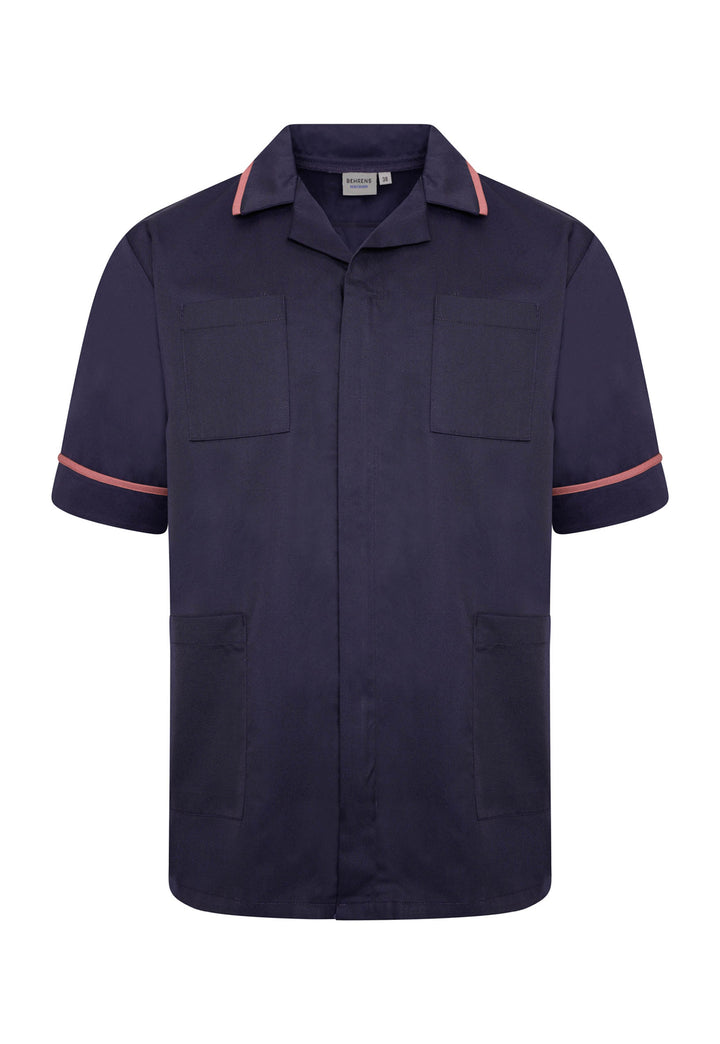 Branded Men's Tunic for Nursery Staff (Pack of 8) - The Work Uniform Company