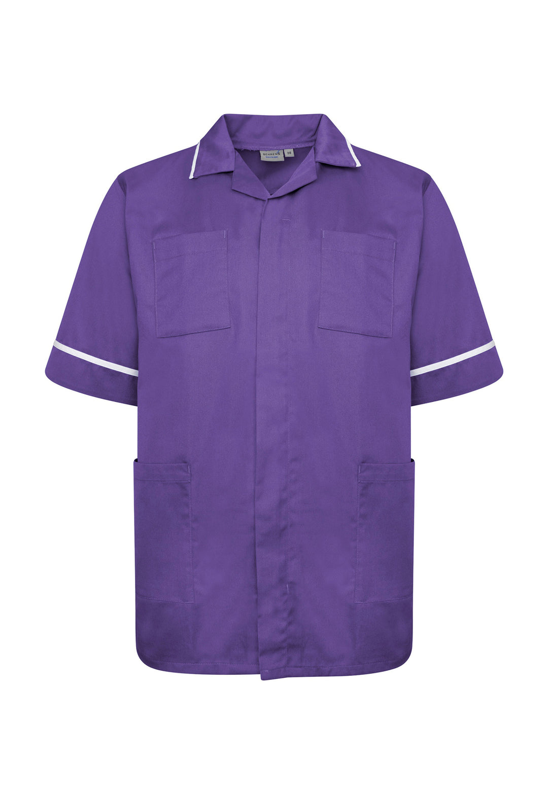 Branded Men's Tunic for Nursery Staff (Pack of 8) - The Work Uniform Company
