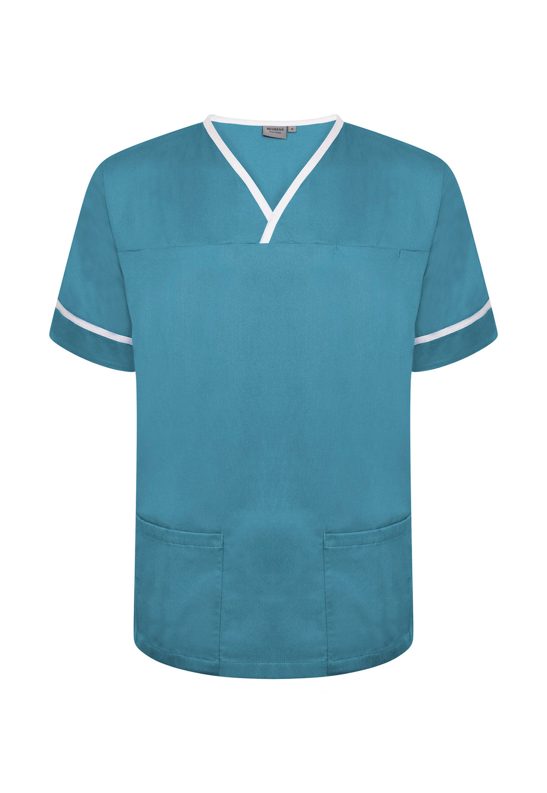Unisex Contrast Trim Scrub Top NSTT - The Work Uniform Company
