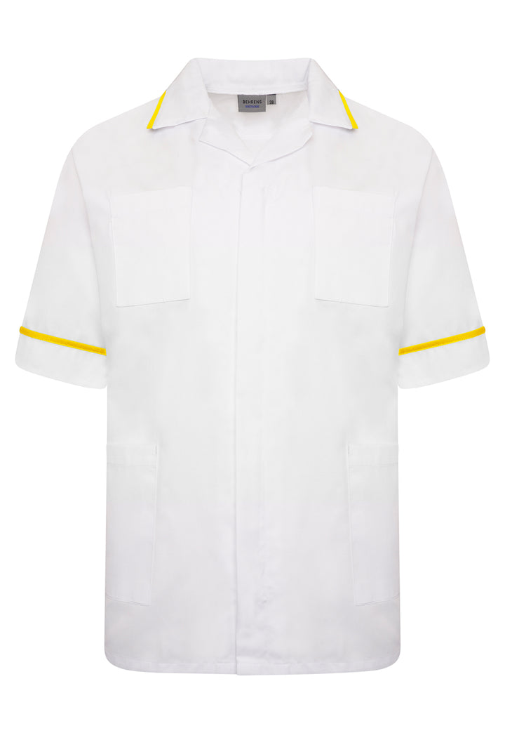 Branded Men's Tunic for Nursery Staff (Pack of 8) - The Work Uniform Company