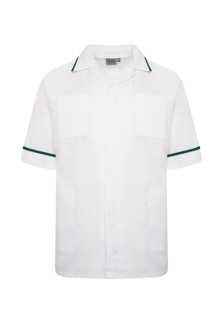 Branded Men's Tunic for Nursery Staff (Pack of 8) - The Work Uniform Company