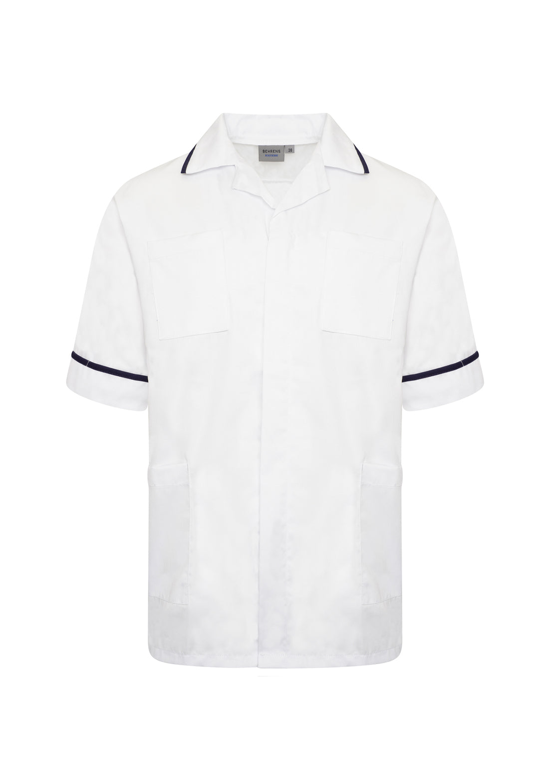 Branded Men's Tunic for Nursery Staff (Pack of 8) - The Work Uniform Company
