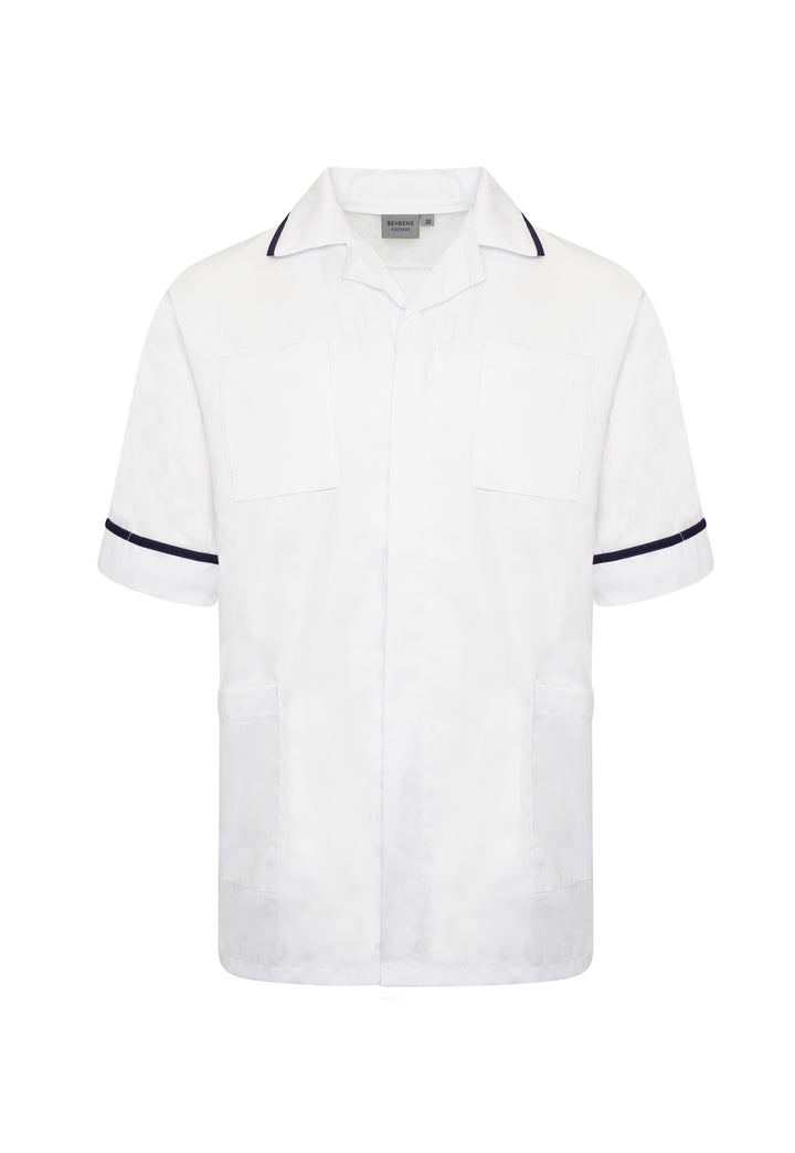 Branded Men's Tunic for Nursery Staff (Pack of 8) - The Work Uniform Company