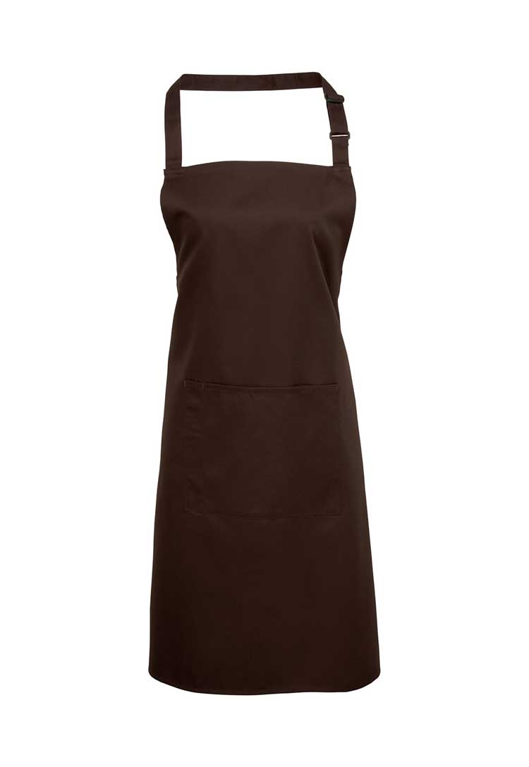 Bib Apron With Pocket PR154 - The Work Uniform Company