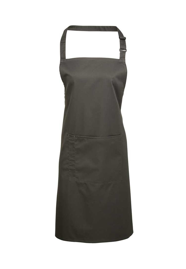 Bib Apron With Pocket PR154 - The Work Uniform Company