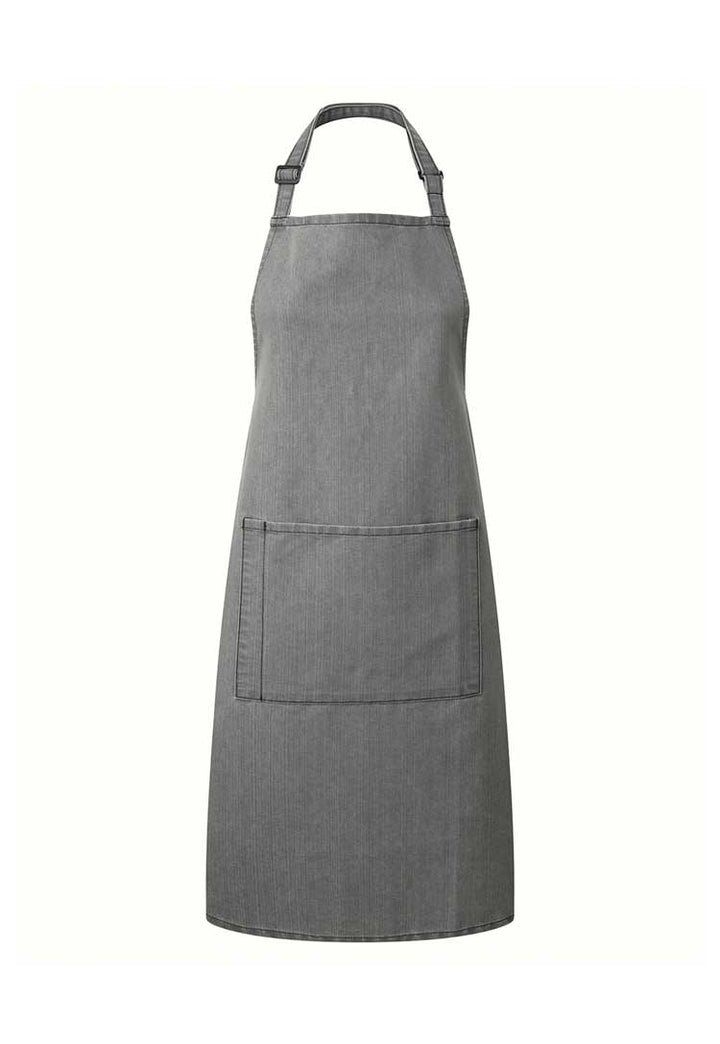 Bib Apron With Pocket PR154 - The Work Uniform Company