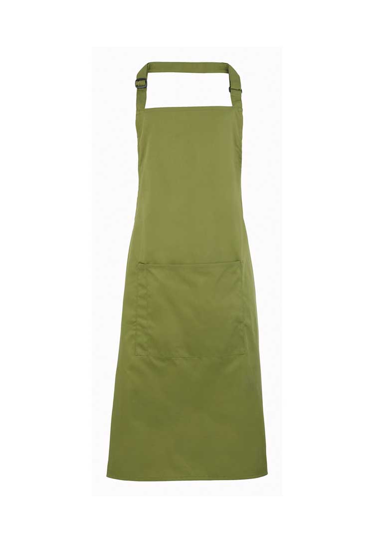 Bib Apron With Pocket PR154 - The Work Uniform Company