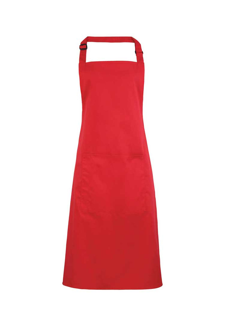 Bib Apron With Pocket PR154 - The Work Uniform Company