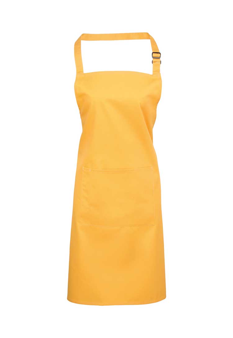 Bib Apron With Pocket PR154 - The Work Uniform Company