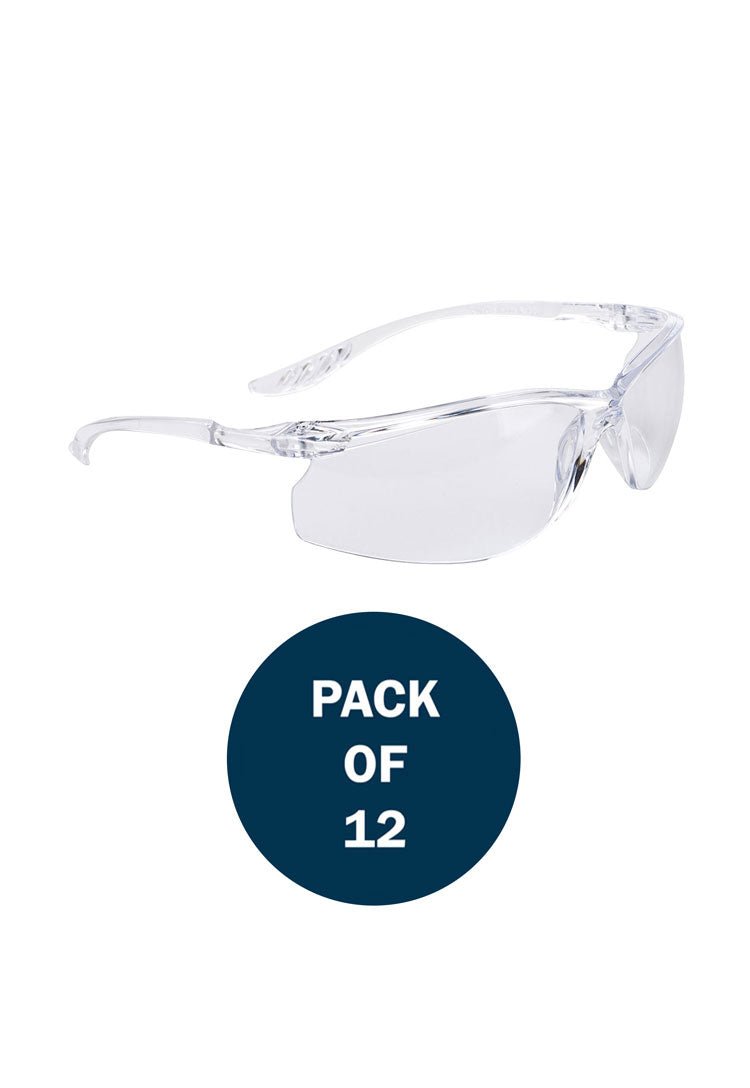 Lite Safety Spectacles PW14 (x12 Pairs) - The Work Uniform Company