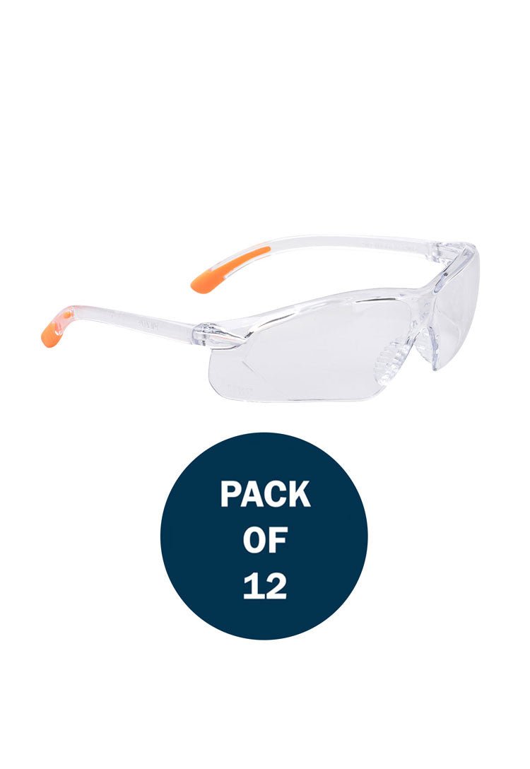 Fossa Safety Spectacles PW15 (x12 Pairs) - The Work Uniform Company