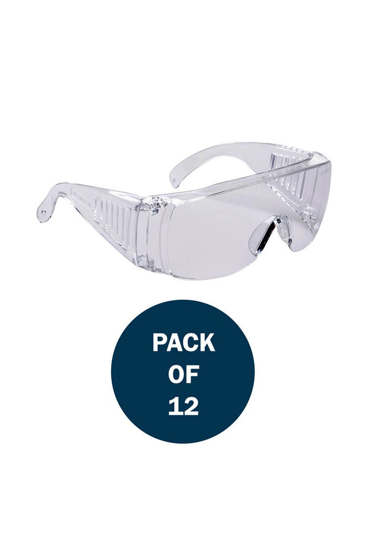 Visitor Safety Spectacles PW30 (x12 Pairs) - The Work Uniform Company