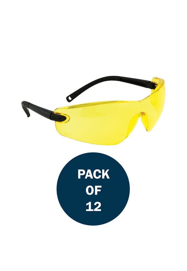 Profile Safety Spectacles PW34 (x12 Pairs) - The Work Uniform Company