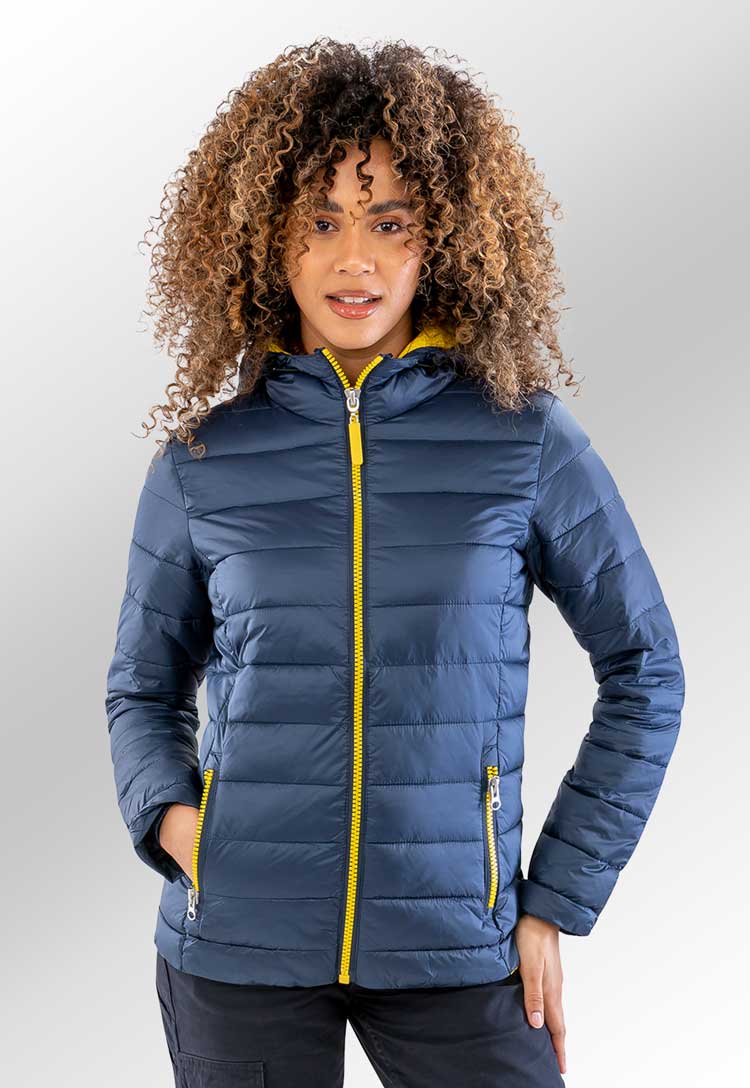 Women's Puffer Jacket - Urban Snow Bird - The Work Uniform Company