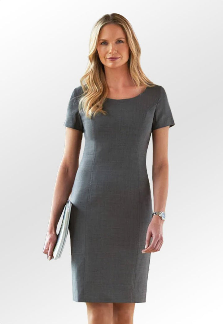 Teramo Shift Dress - The Work Uniform Company
