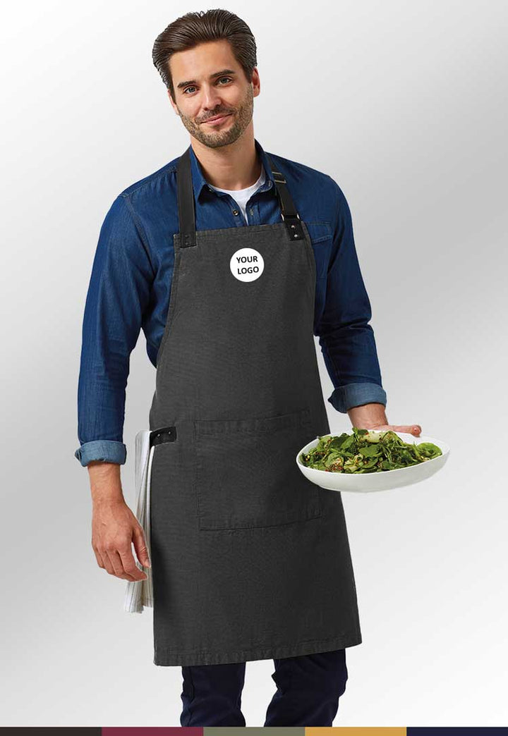 PR144 APRON - Bundle of 8 with Free Logo - The Work Uniform Company
